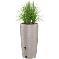 Nádrž na dešťovou vodu GUBO - šedá, Konvenční, plast (59,5/112/59,5cm) - Mömax