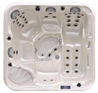 Für 4+1 Personen Whirlpool für daheim mit 1.250 Litern