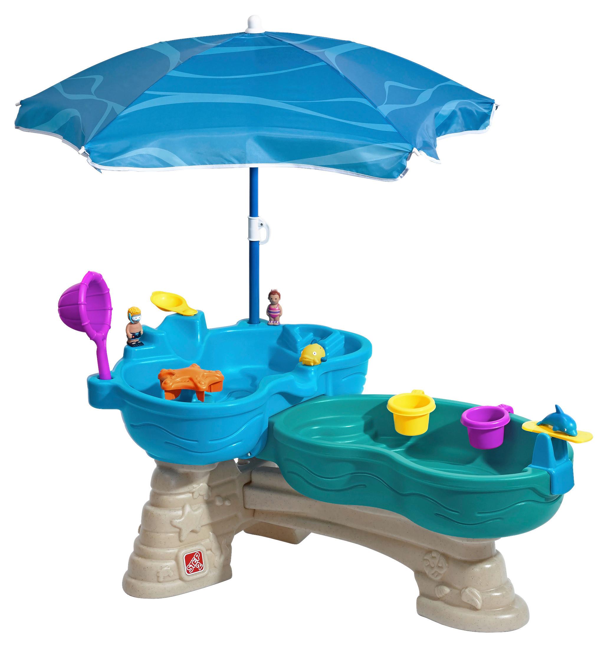 Wasserspieltisch Spill & Splash - Blau/Multicolor, KONVENTIONELL, Kunststoff (109,9/57,2/63,5cm) - Ambia Garden