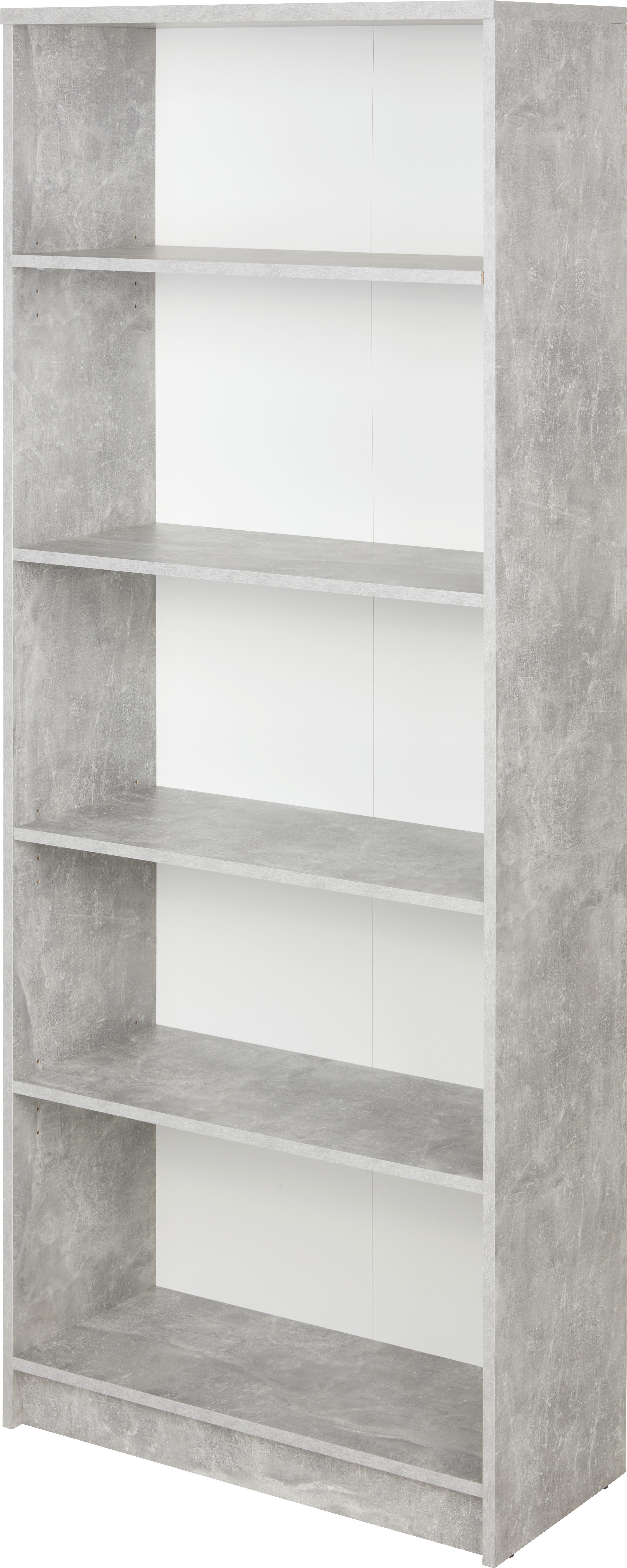 Regal 4-You New B 74cm, Betonoptik/Weiß