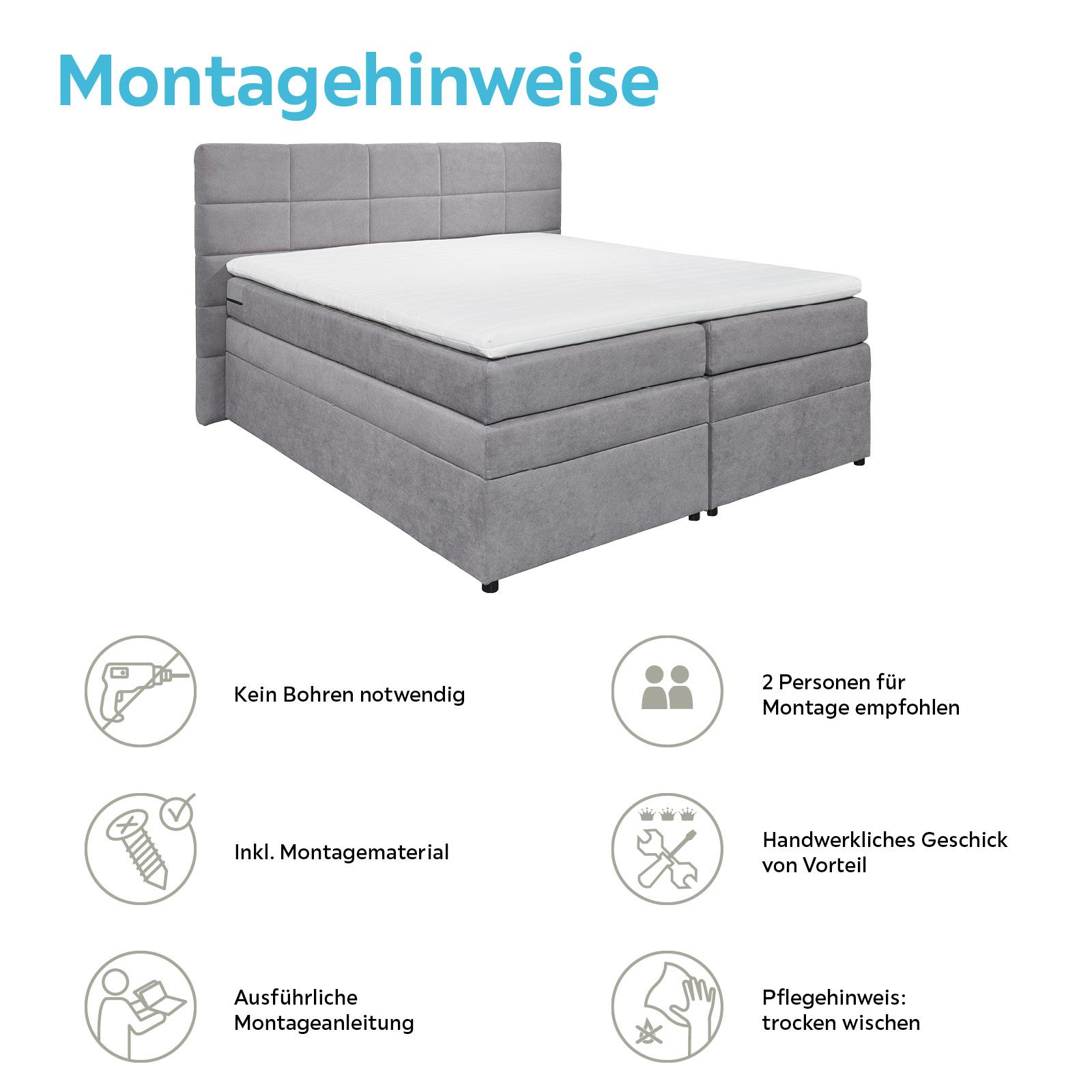 Boxspringbett Montage