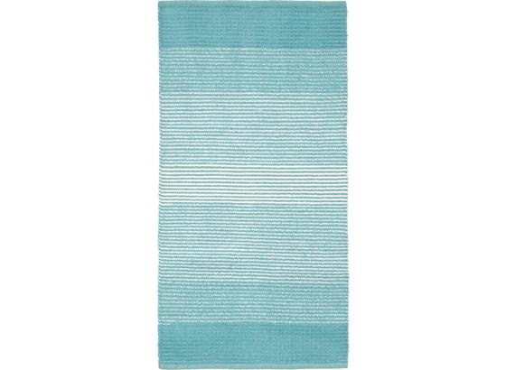 Hadrový Koberec Malto - světle modrá, Moderní, textil (70/140cm) - Mömax modern living Hadrový Koberec Malto - světle modrá, Moderní, textil (70/140cm) - Mömax modern living