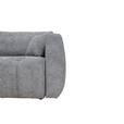 Schlafsofa Bali - Schwarz/Grau, MODERN, Holz/Textil (245/74-90/104cm) - Luca Bessoni