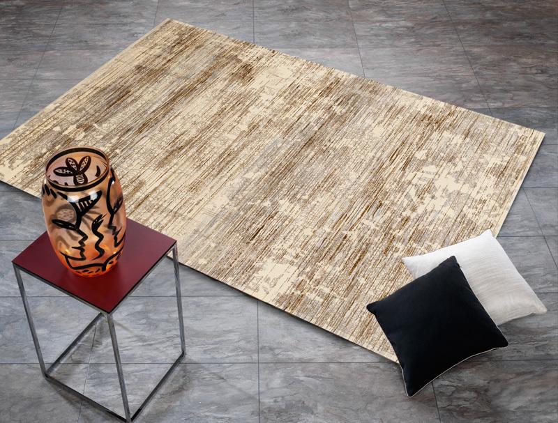 Webteppich Beige Wave Kontura 140x200 cm - Beige, Design, Textil (140/200cm) - Musterring