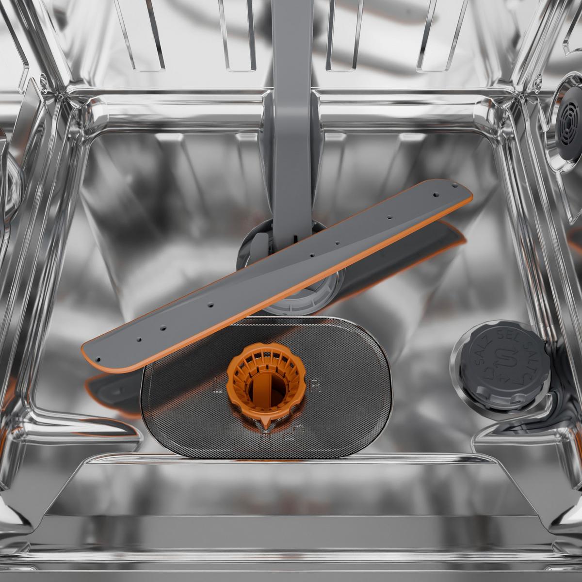 Geschirrspüler Edelstahlfarben B: 59,8cm - Edelstahlfarben, Trend, Kunststoff/Metall (59,8/81,6/55,5cm) - Hisense