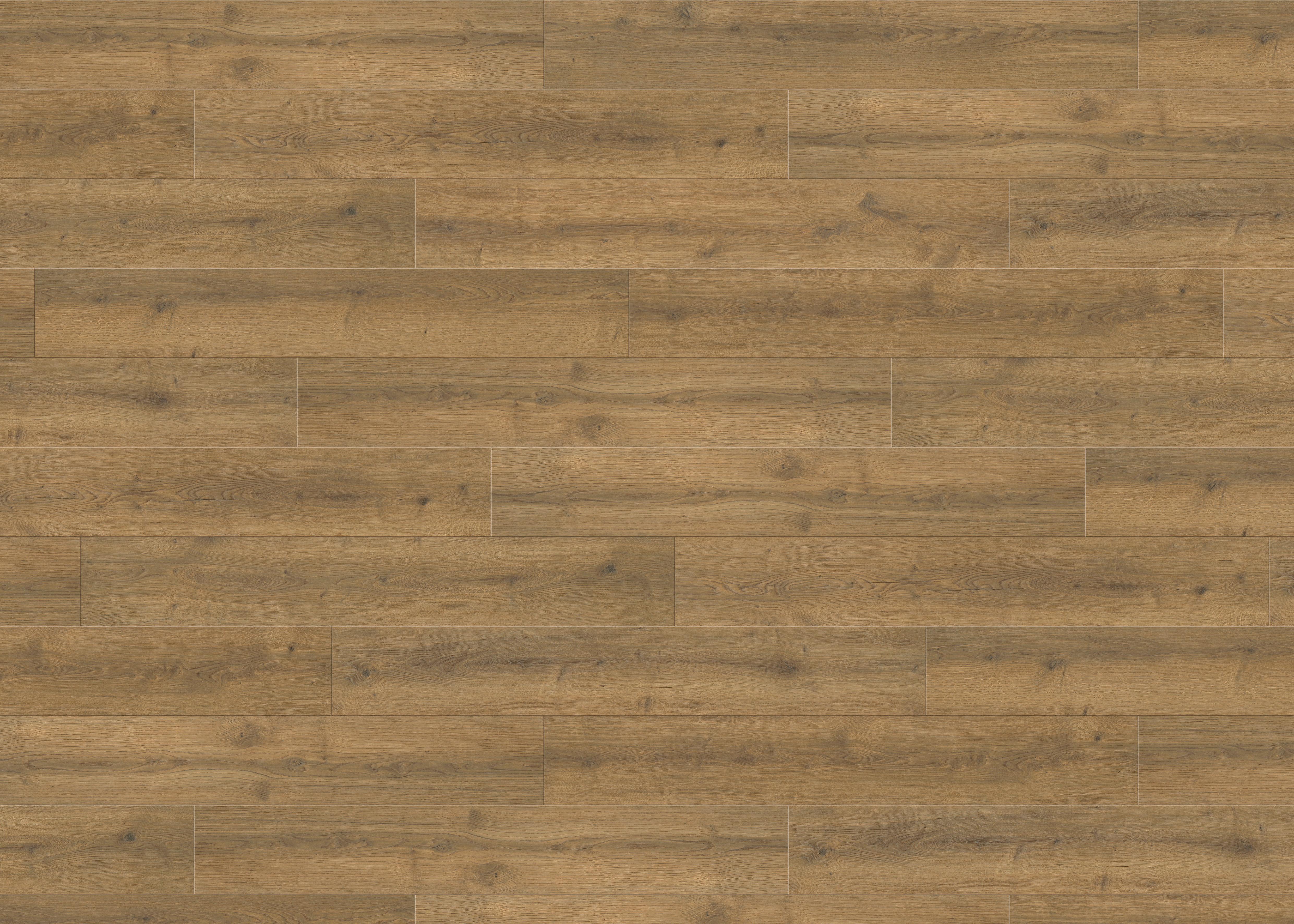 Laminatboden Landhausdiele 4v Eiche Langley - Eichefarben, Basics, Holzwerkstoff (19.3/128.2cm) - Living by HARO