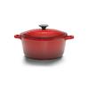 hrniec na pečenie ELISA - M - červená, Konventionell, kov (24/11cm) - Modern Living