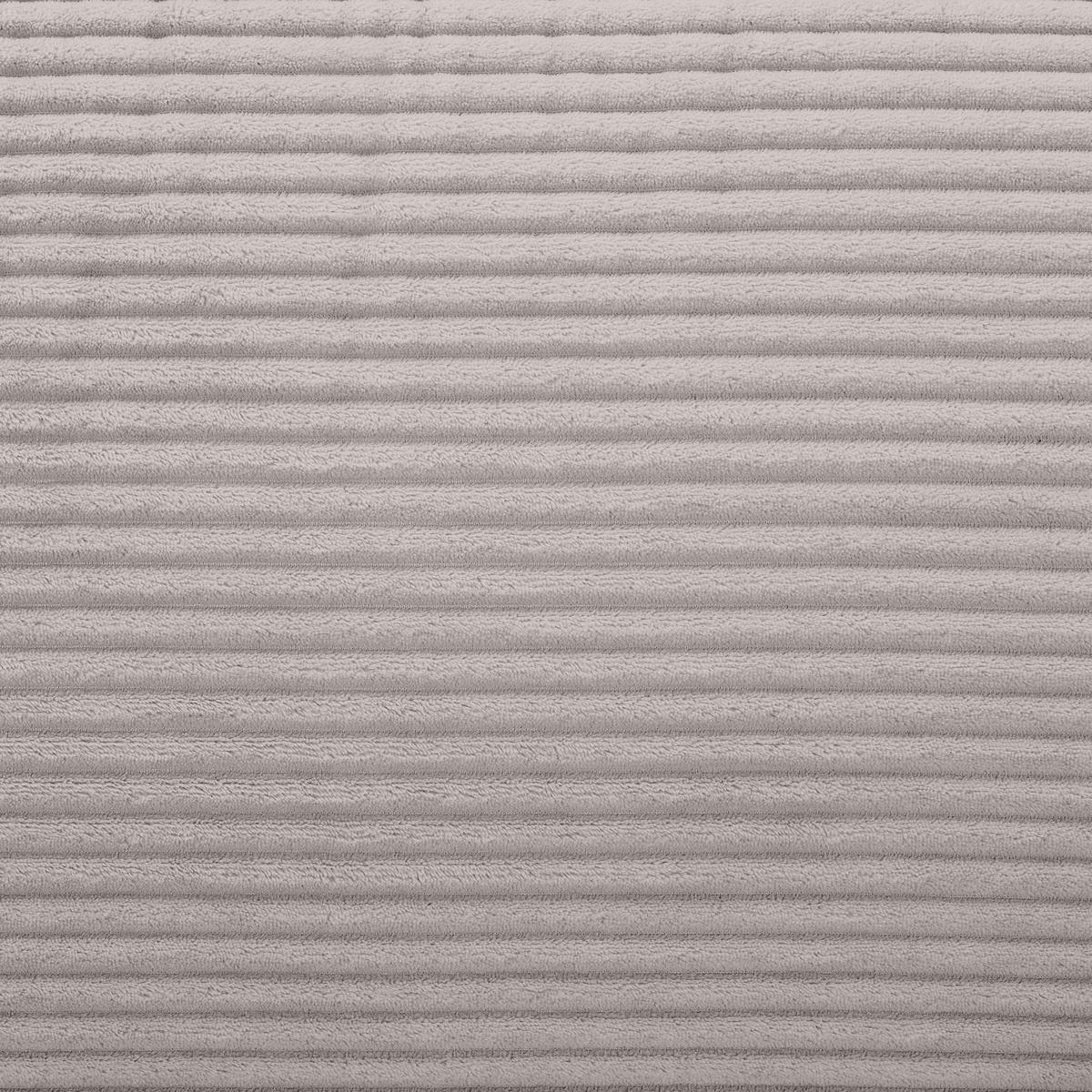 Ecksofa Mit Zierkissen Pearl Taupe 196x303 Cm - Taupe/Schwarz, Design, Textil (196/303cm) - Livetastic