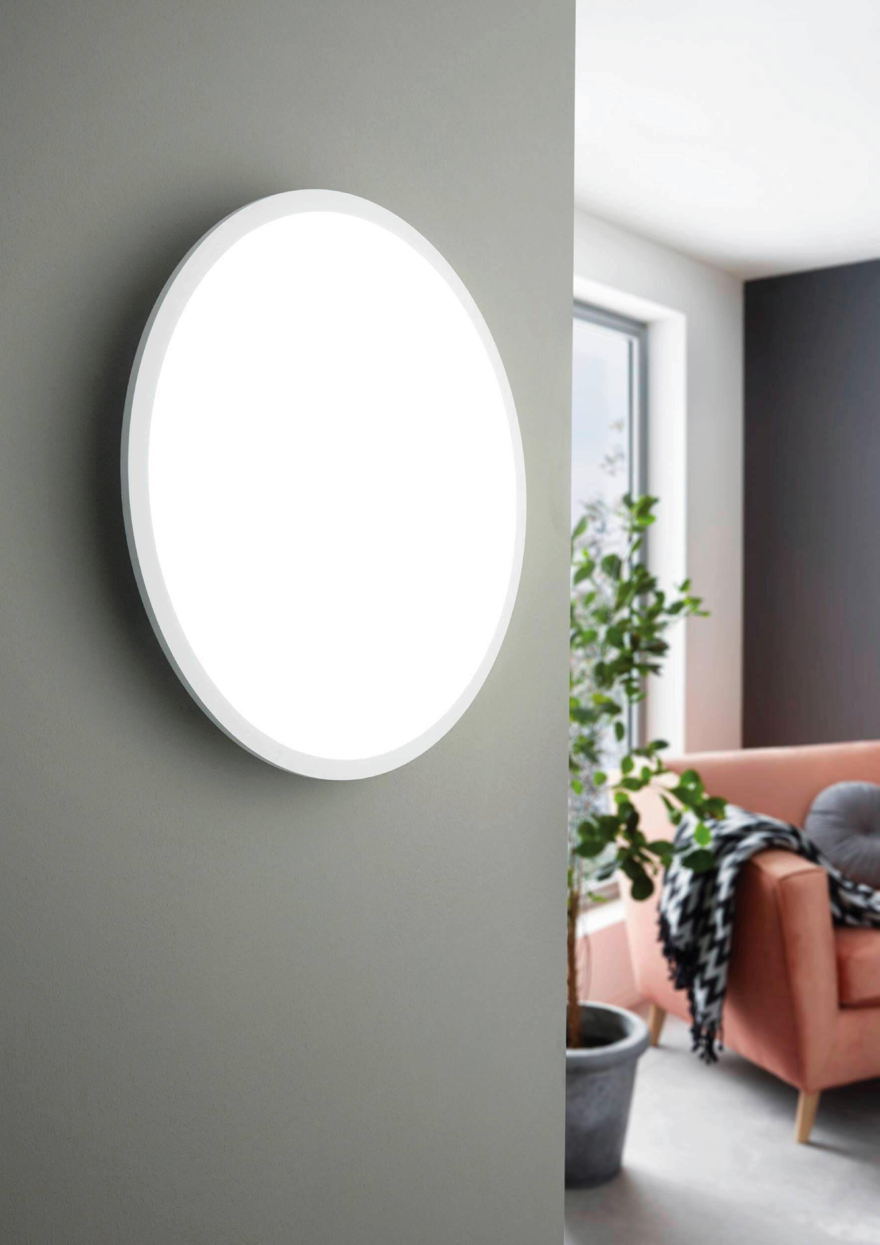 LED-Paneel 98208* Sarsina-A - Weiß, KONVENTIONELL, Kunststoff/Metall (45/5cm) - Eglo