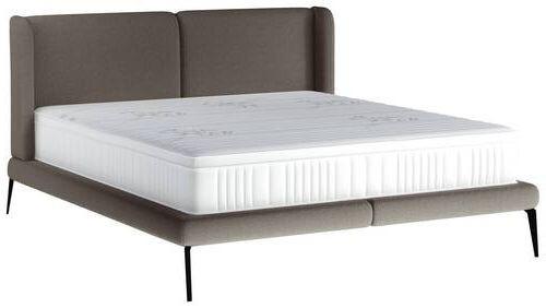 Polsterbett Tessina Now Or Never - Dunkelgrau/Creme, MODERN, Textil (180/200cm) - Livetastic