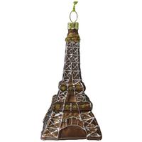 VIANOČNÁ OZDOBA FIGURES - hnedá/zlatá, kov/textil (5/9,5/5cm) - Modern Living