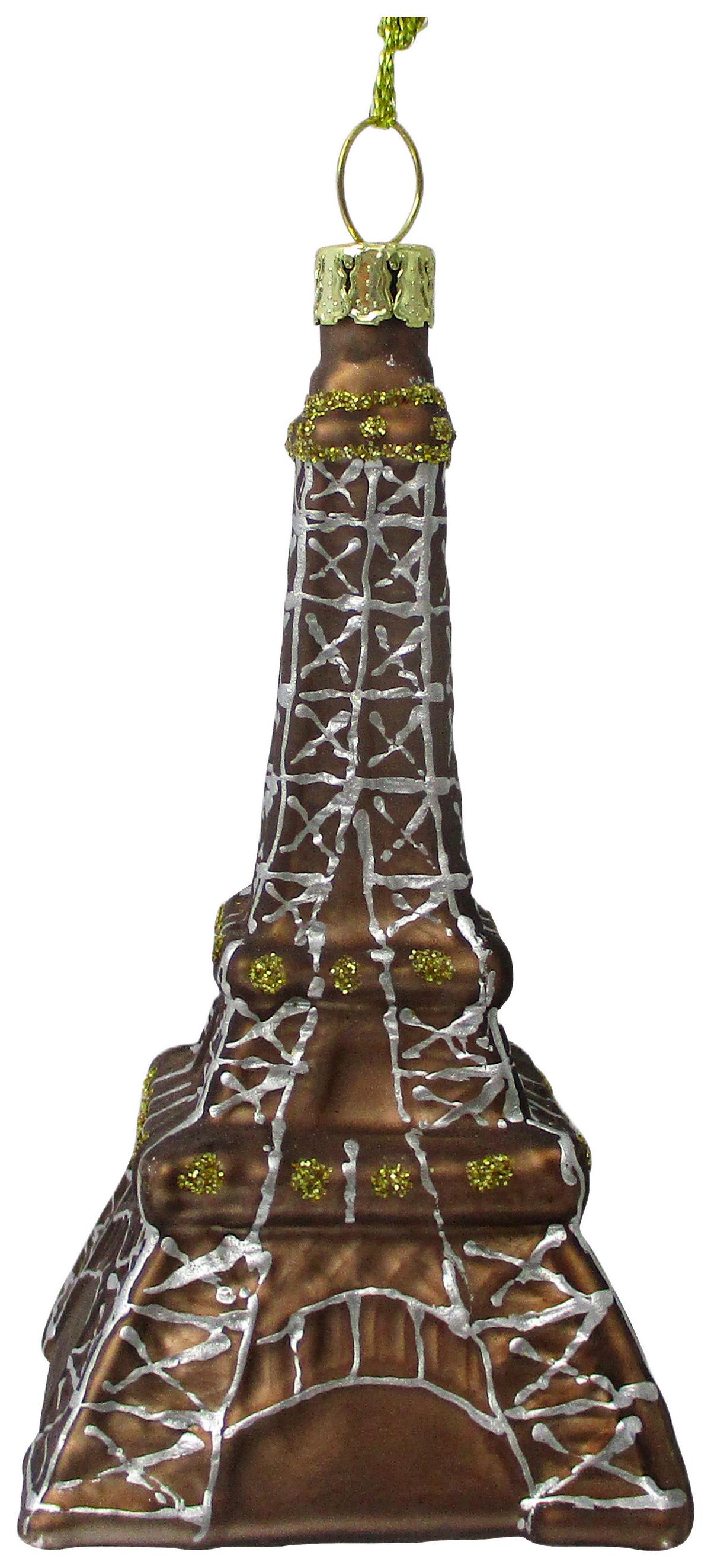 VIANOČNÁ OZDOBA FIGURES - hnedá/zlatá, kov/textil (5/9,5/5cm) - Modern Living