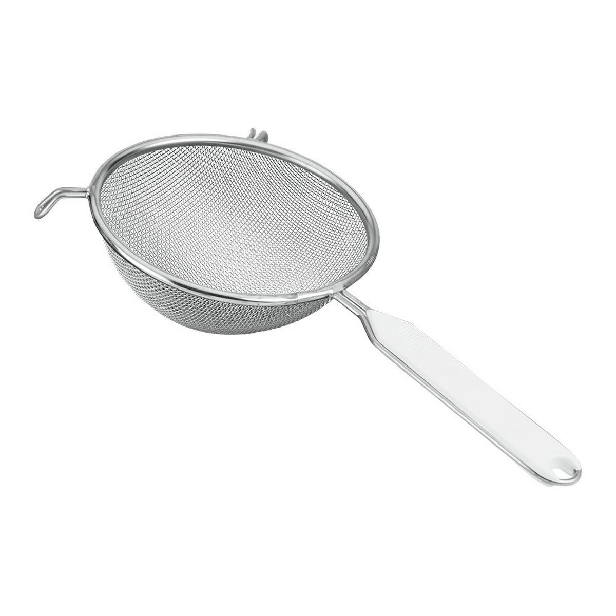 Küchensieb Madu D/L : ca. 16/32 cm - Weiß, Basics, Kunststoff/Metall (16cm) - Metaltex