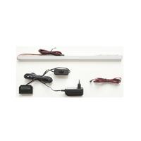 Glasbodenbeleuchtung 4 W Led Inkl. Trafo - Schwarz/Weiß, Design, Kunststoff/Metall (45/2/2cm) - Livetastic