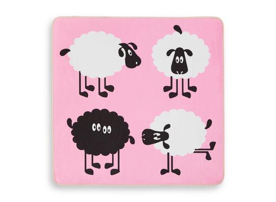 Kinderteppich Harald 100x100 cm - Rosa, Textil (100/100cm) - Luca Bessoni Kinderteppich Harald 100x100 cm - Rosa, Textil (100/100cm) - Luca Bessoni