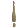 Dekor Karácsonyfa Filip Kb. 11/11/65cm - barna, Konventionell, textil/fa (11/11/65cm) - Luca Bessoni