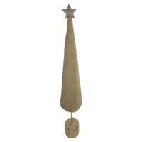 Dekoweihnachtsbaum Filip - Braun, KONVENTIONELL, Holz/Textil (11/11/65cm) - Luca Bessoni