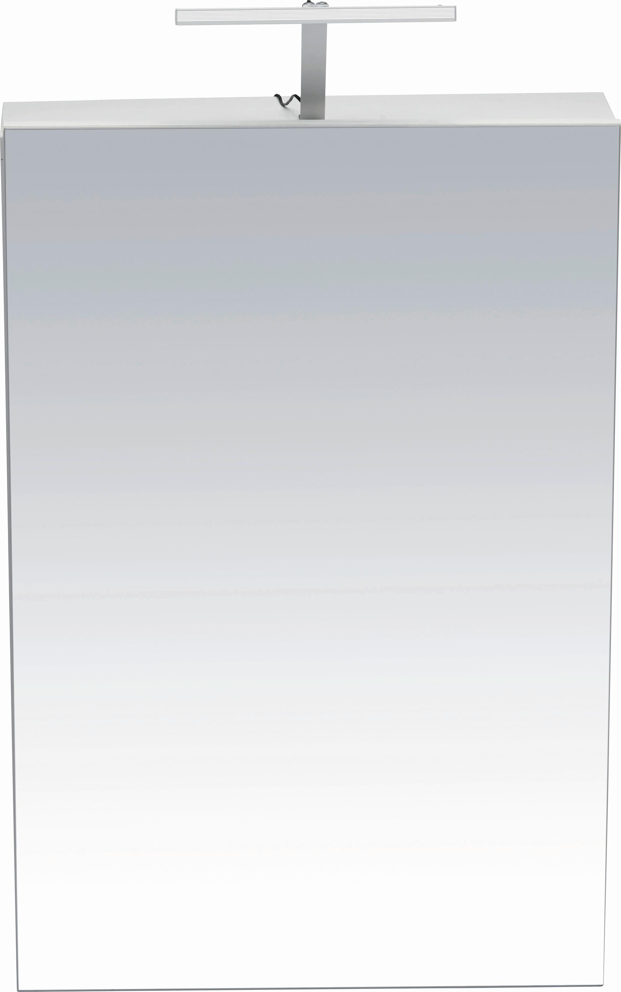 Tükrös Szekrény Umbrien Ii - fehér, Modern, fa (50/75/16cm) - Welnova