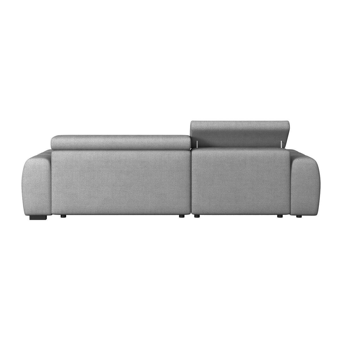 Ecksofa Fargo S Grau, B: 168cm - Schwarz/Grau, Trend, Textil (168/285cm)