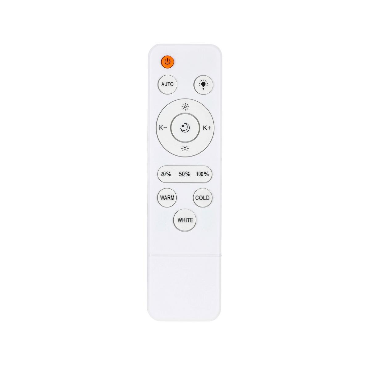 STROPNÍ LED SVÍTIDLO JANNEK - bílá/černá, Moderní, kov/plast (33/33/5,5cm) - Premium Living