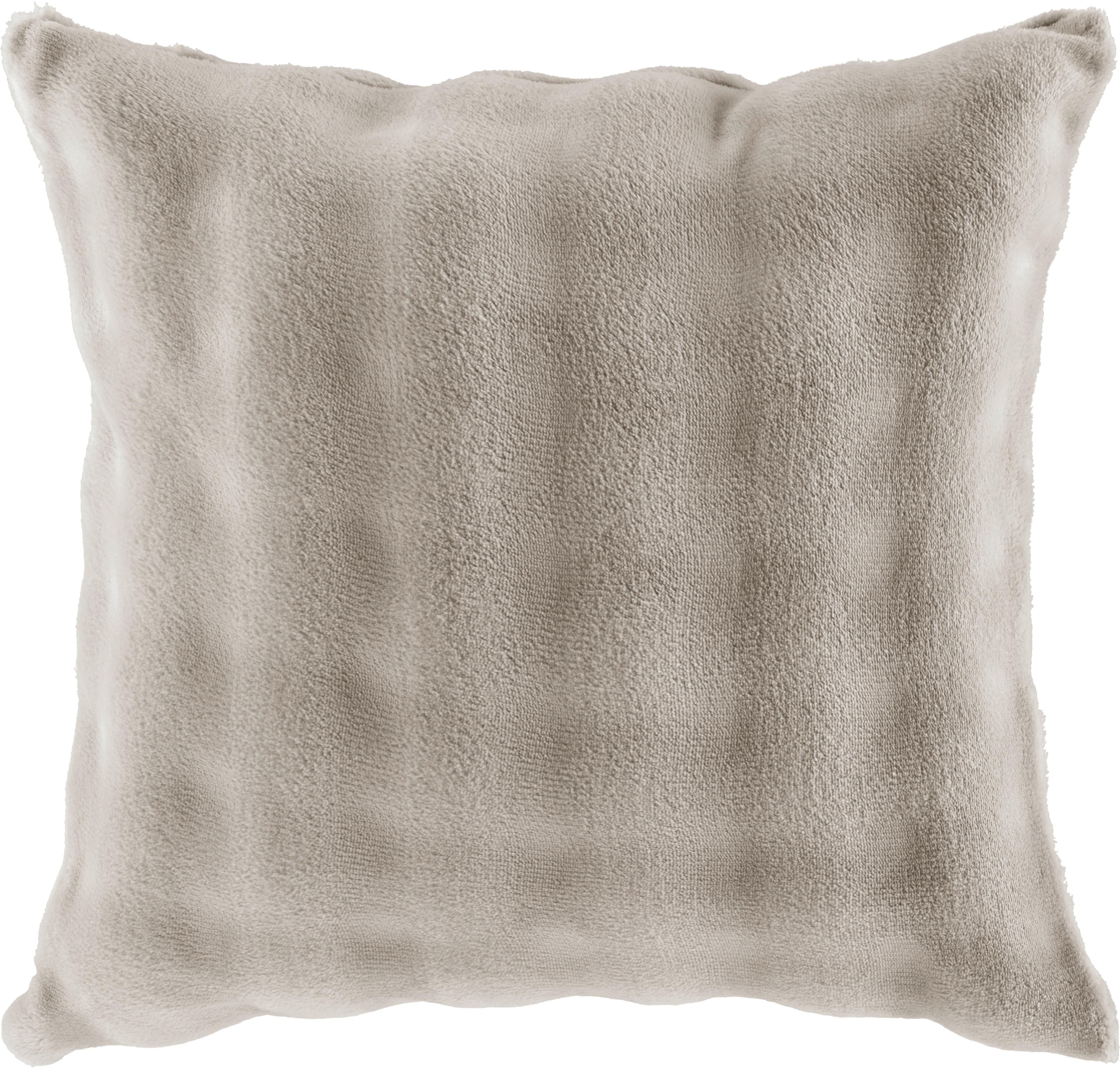 Zierkissen Elisabetha - Silberfarben, MODERN, Textil (45/45cm) - Luca Bessoni