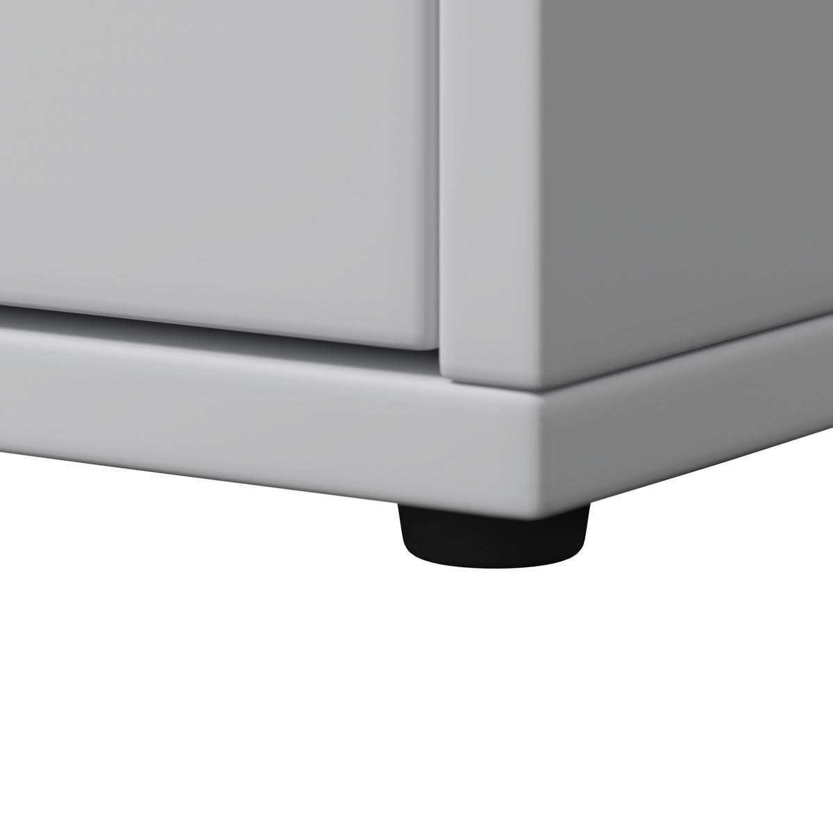 Komoda MICK - hnedá/čierna, Modern, plast (180/69,5/40cm) - Modern Living