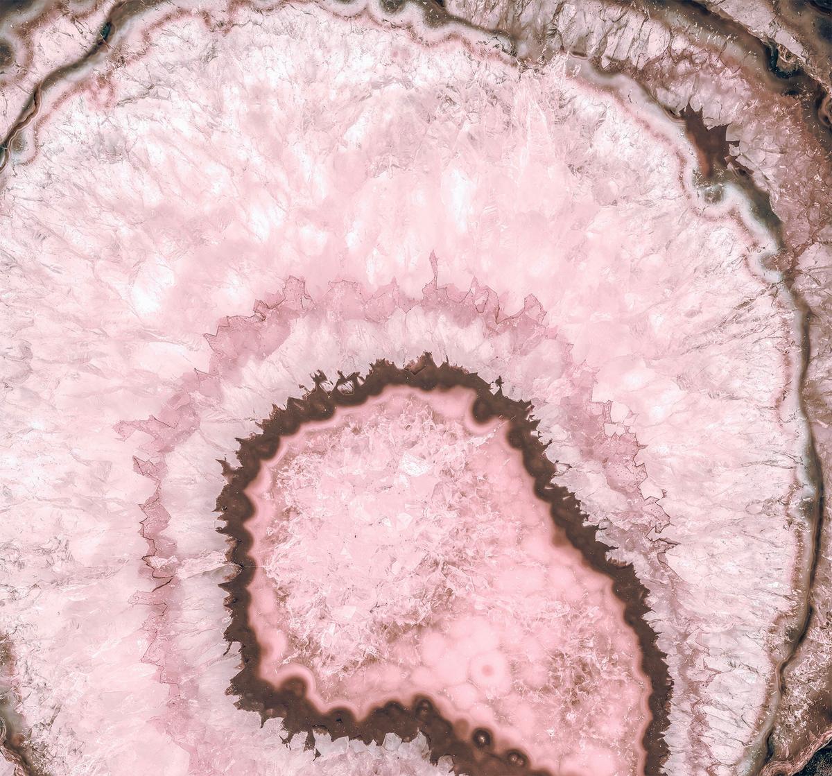 Fototapete Geode - Multicolor, Trend, Papier (300/280cm) - Komar
