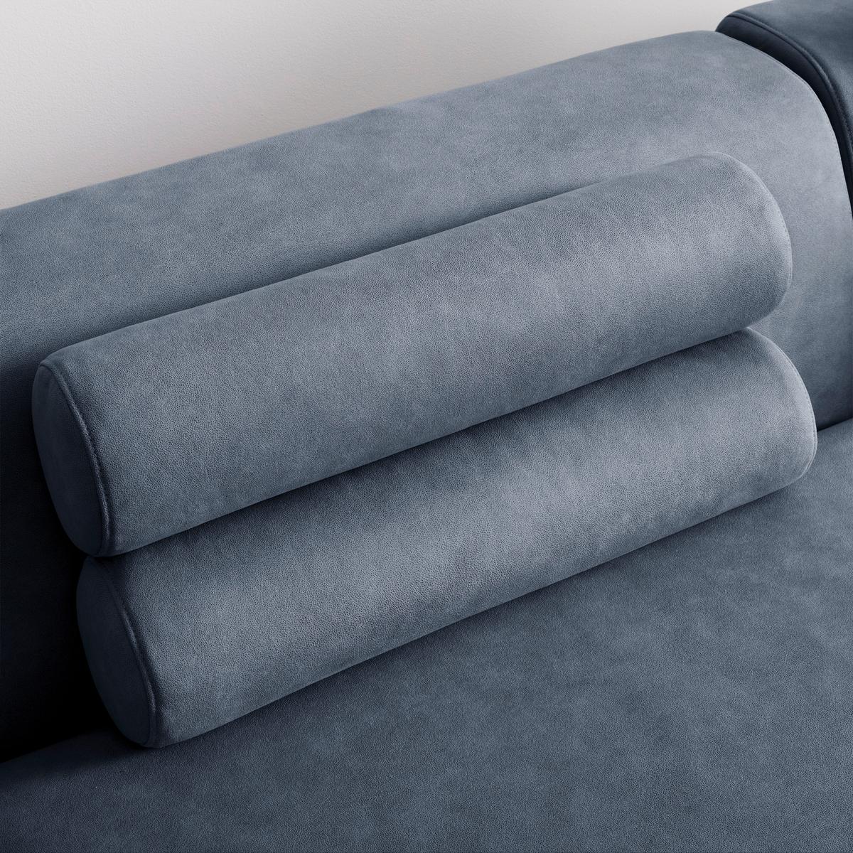 Sedacia súprava Anna modrosivá - modrá/sivá, Modern, drevo/textil (360/71/134cm) - Bessagi Home