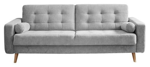 Schlafsofa Mit Bettkasten Und Kissen Fjord, Webstoff