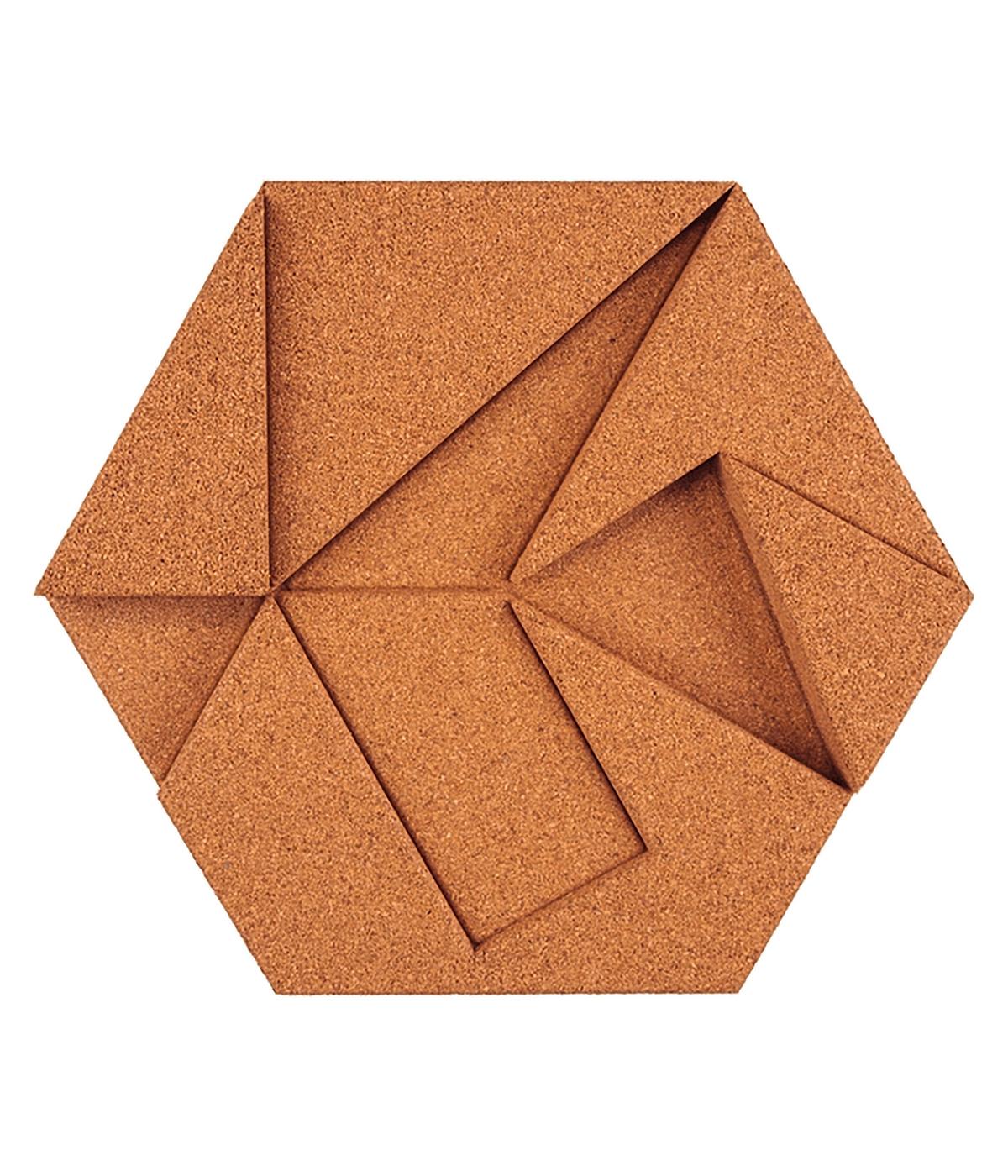 Moospaneel Grün Hellbraun B: 19 cm - Hellbraun/Grün, Basics, Naturmaterialien/Holz (19/22cm)