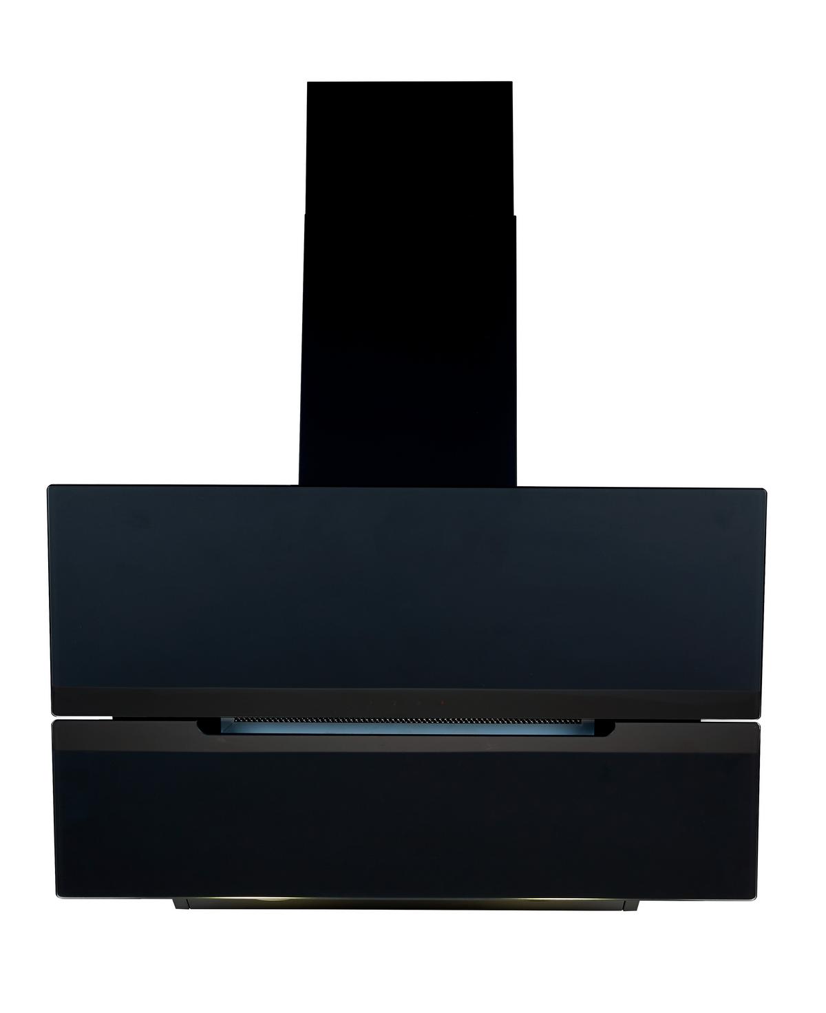 Dunstabzugshaube Schwarz B: 89,5 Cm - Basics, Glas (89.5/109/40.2cm) - PKM