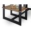 Bartisch Pablo 1 L: 120cm Eiche/Schwarz - Eichefarben/Schwarz, Design, Holz/Metall (120/50/105cm) - Hom`in Bartisch Pablo 1 L: 120cm Eiche/Schwarz - Eichefarben/Schwarz, Design, Holz/Metall (120/50/105cm) - Hom`in