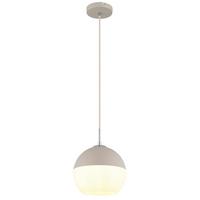 ZÁVESNÉ SVIETIDLO RAGUSA - piesková/biela, Design, kov/textil (25/120cm) - Globo