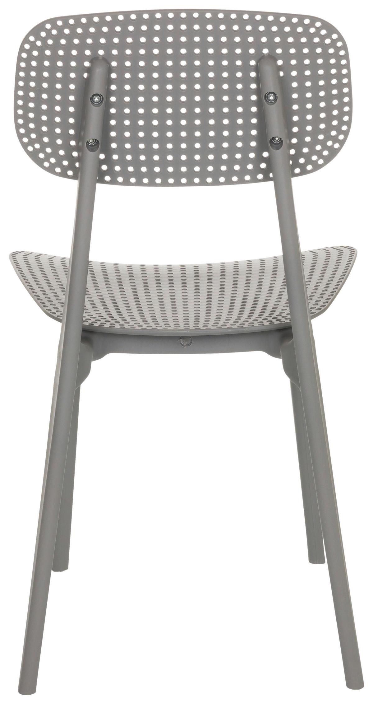 Gartensessel Artifo Hol Kunststoff - Grau, Basics, Kunststoff (42/79/51cm) - MID.YOU