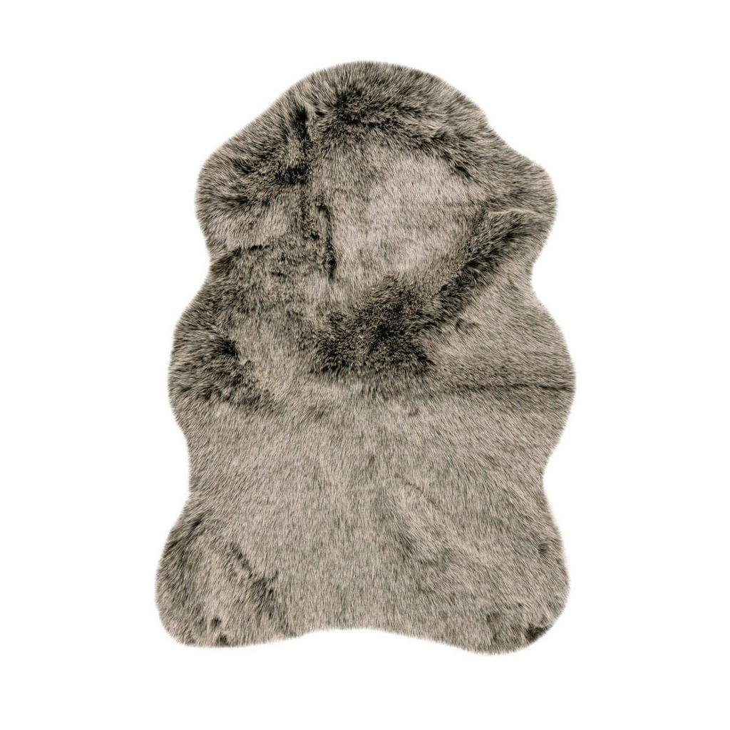 Kunstfell Tender Olivgrün/ Braun 60x90 cm