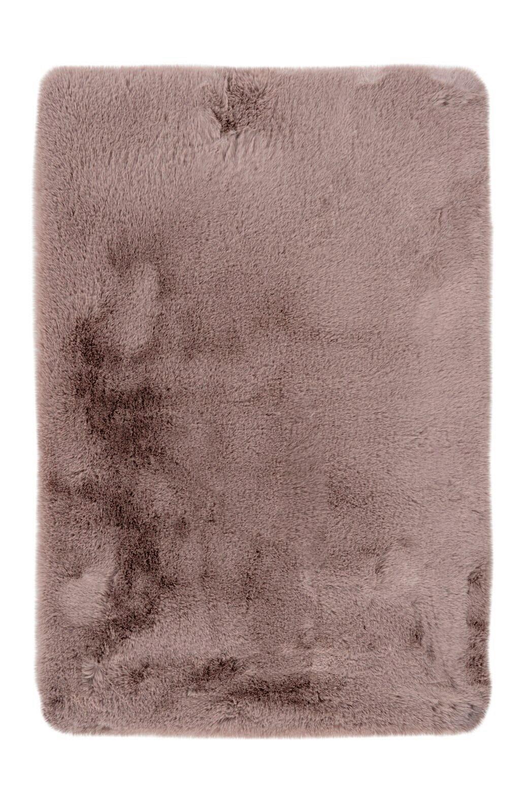 Fellteppich Rabbit Rosa, 40x60 cm - Rosa, KONVENTIONELL (40/60cm) - Kayoom