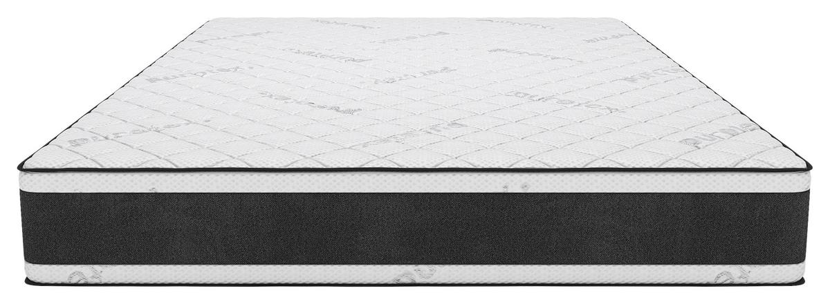 TASCHENFEDERKERNMATRATZE Dark 140x200cm hart - Weiß, Basics, Textil (140/200cm) - Livetastic