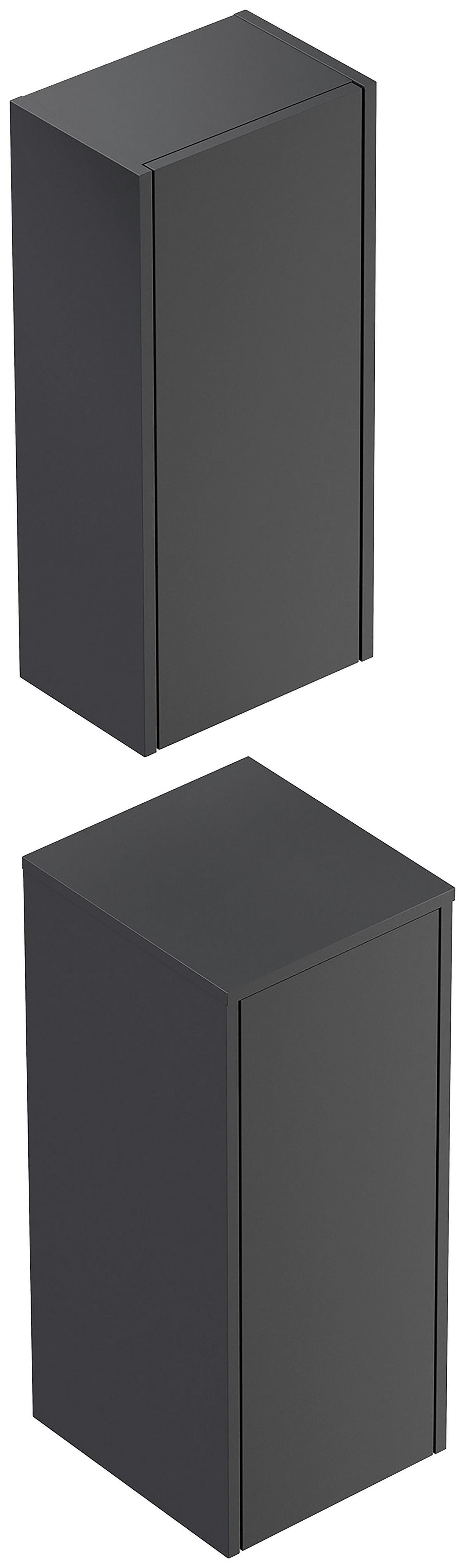 Hängeschrank Limes Graphitfarben B: 30 cm - Graphitfarben, MODERN, Holzwerkstoff (30/70,6/20cm) - MID.YOU