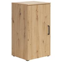 Komoda MULTISTAURAUM - černá/antracitová, Moderní, kompozitní dřevo/plast (45/83/40cm)