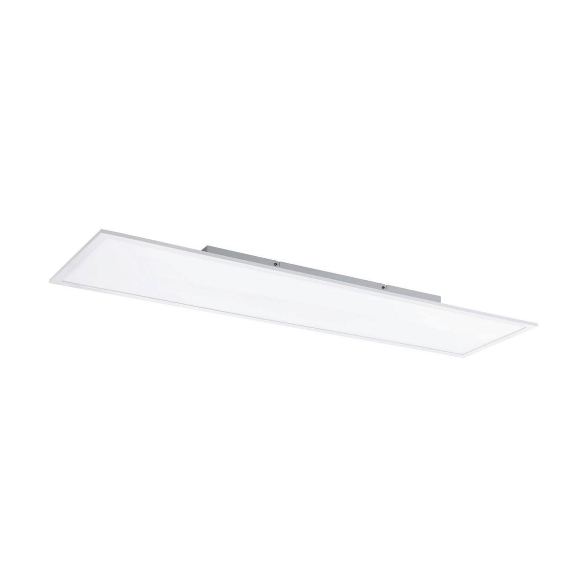 Deckenleuchte Salobrena L: 120 Cm Mit Farbwechsler - Weiß, Basics, Kunststoff/Metall (120/30/5,5cm) - Eglo