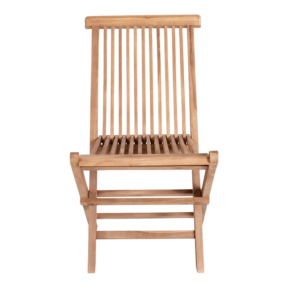 Gartenstuhl-set Toledo Braun B: 46 Cm - Braun, MODERN, Holz (46/89/62cm) - MID.YOU