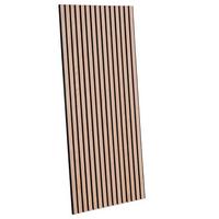 Akustikpaneel Akustikpaneel - Braun, Basics, Holzwerkstoff (60/118cm)