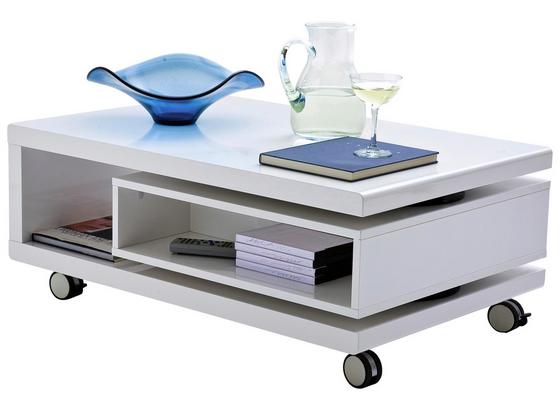 Couchtisch Angela - Weiß, MODERN, Holzwerkstoff (90/36/60cm) Couchtisch Angela - Weiß, MODERN, Holzwerkstoff (90/36/60cm)