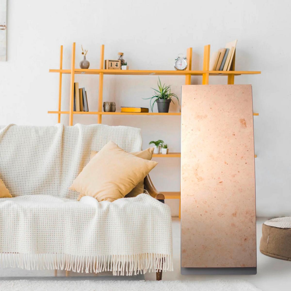 Infrarot-Heizpaneel-Montagese Freistehend, Alufarben - Alufarben, Basics, Metall (104/42/42cm) - MID.YOU