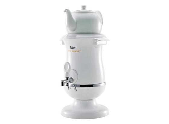 Beko Teekocher Samovar mit Porzellankanne - Weiß, MODERN, Keramik/Kunststoff (24,5/48/24,5cm) Beko Teekocher Samovar mit Porzellankanne - Weiß, MODERN, Keramik/Kunststoff (24,5/48/24,5cm)
