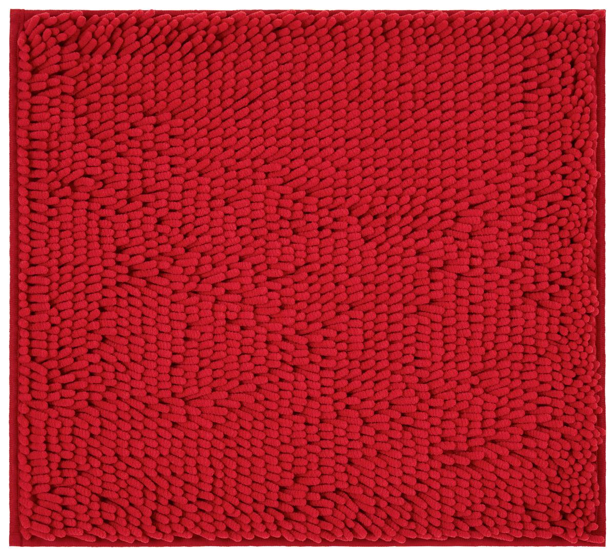 Wc-vorleger Liliane - Bordeaux, KONVENTIONELL, Kunststoff (45/50cm) - Ondega