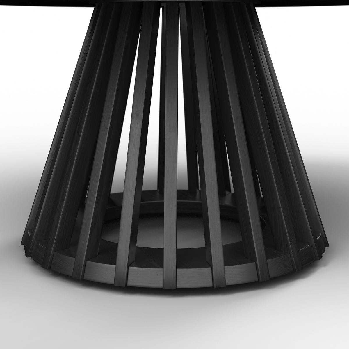 Konferenční stolek ENNIO černá - černá, Moderní, dřevo/kompozitní dřevo (80/40/80cm) - Bessagi Home