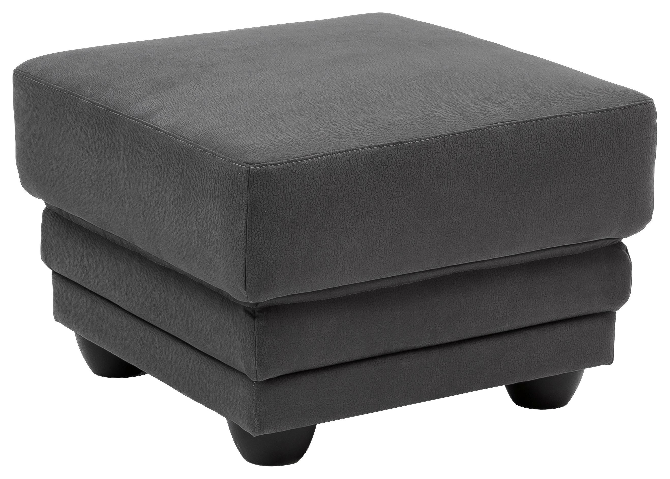 Hocker Nebolo - Anthrazit/Schwarz, Design, Textil (65/46/65cm) - Livetastic
