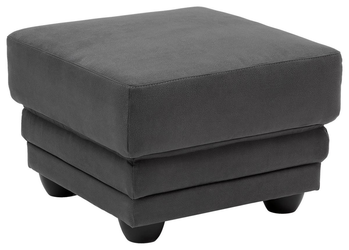 Hocker Nebolo - Anthrazit/Schwarz, Design, Textil (65/46/65cm) - Livetastic