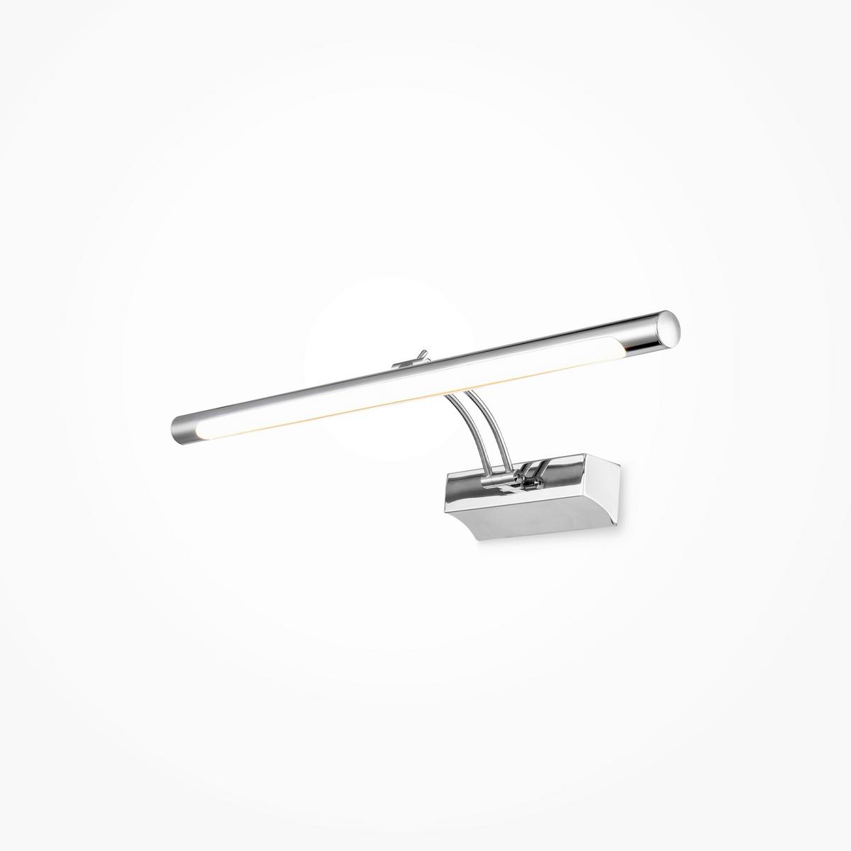 Spiegelleuchte Fino - Chromfarben, Trend, Metall (4,8/52/20cm) - MAYTONI